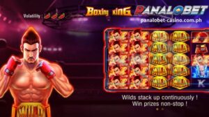 Ang PANALOBET ay nagbibigay ng JILI Boxing King slot game demo mode, madali mong makukuha ang pagkakataon ng libreng spins