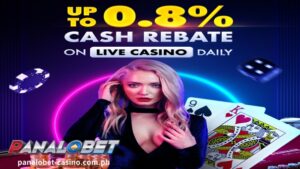 PANALOBET ay naglunsad ng isang espesyal na alok para sa mga live casino: araw-araw na cash rebate na hanggang 0.8%.