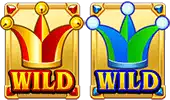 WILD：substitutes for all symbols except SCATTER